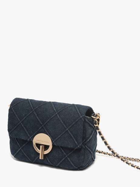 Cross Body Tas M Moon Denim Vanessa bruno Blauw moon 14V40533 ander zicht 2